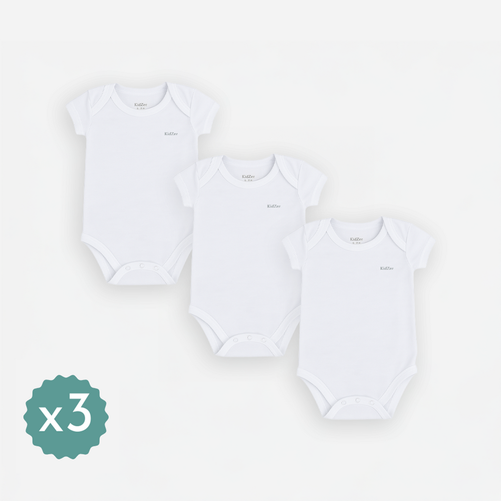 3'lü Basic Body-Suit