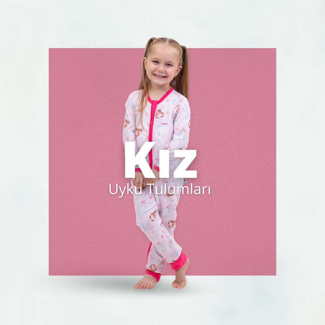 Kız Çocuk Kışlık Uyku Tulumu