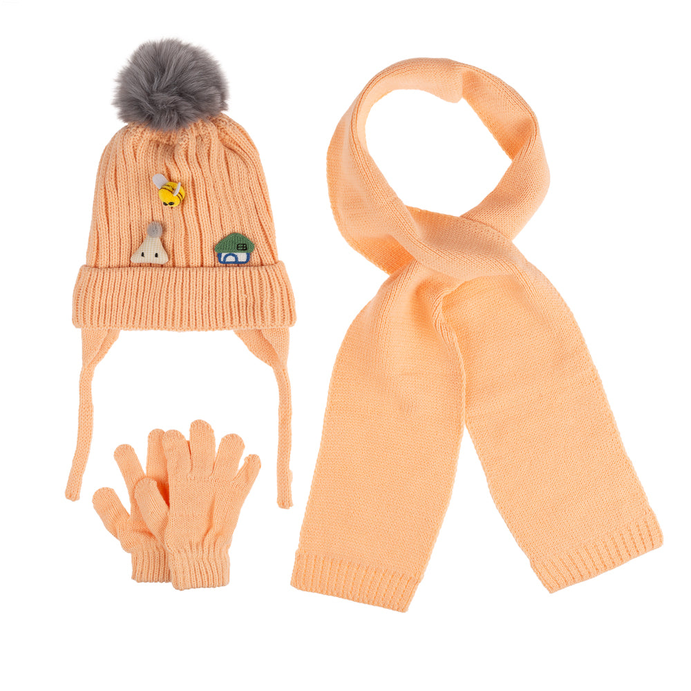 
                  
                    Atkı Bere Eldiven 3'lü Takım 1-4 Yaş Kız
                  
                