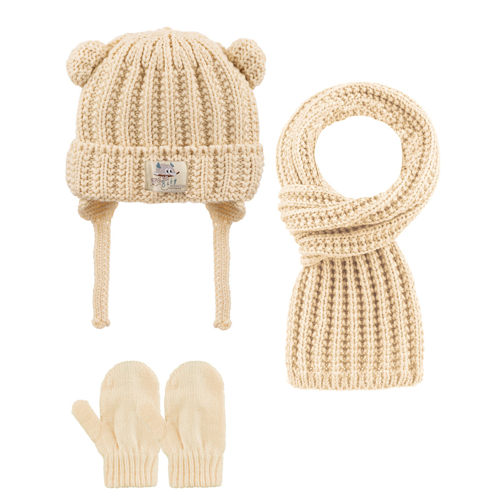 
                  
                    Atkı Bere Eldiven 3'lü Takım 0-18 Aylık Erkek
                  
                