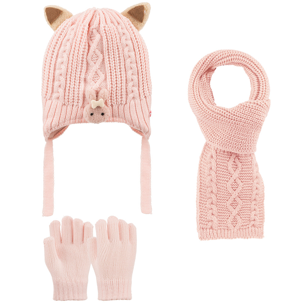 
                  
                    Atkı Bere Eldiven 3'lü Takım 1-4 Yaş Kız
                  
                