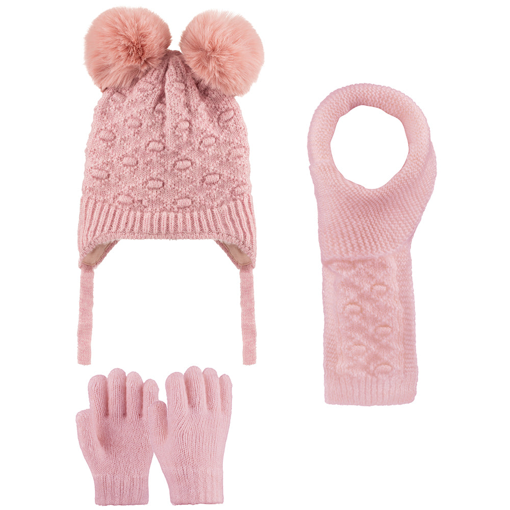 
                  
                    Atkı Bere Eldiven 3'lü Takım 1-4 Yaş Kız
                  
                