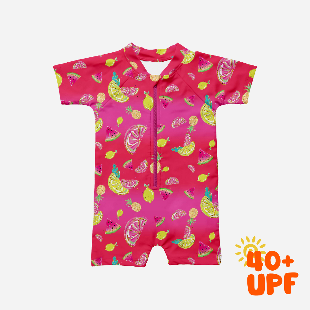 Lime Romper Rashguard