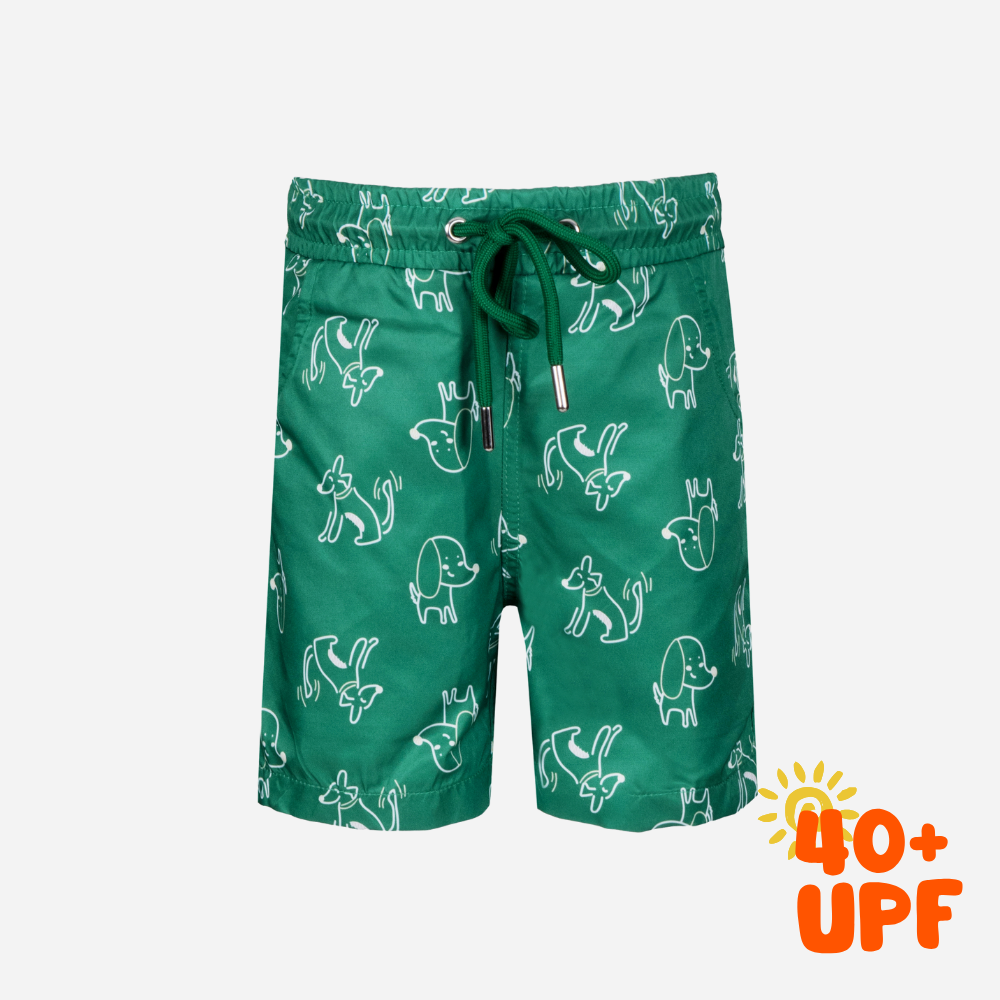 Puppy Swim Trunks