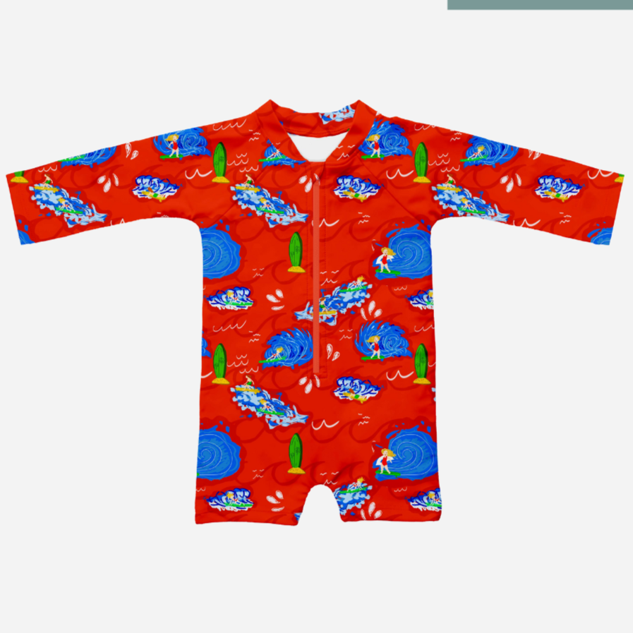 Ön Sipariş Surfers Romper Rashguard