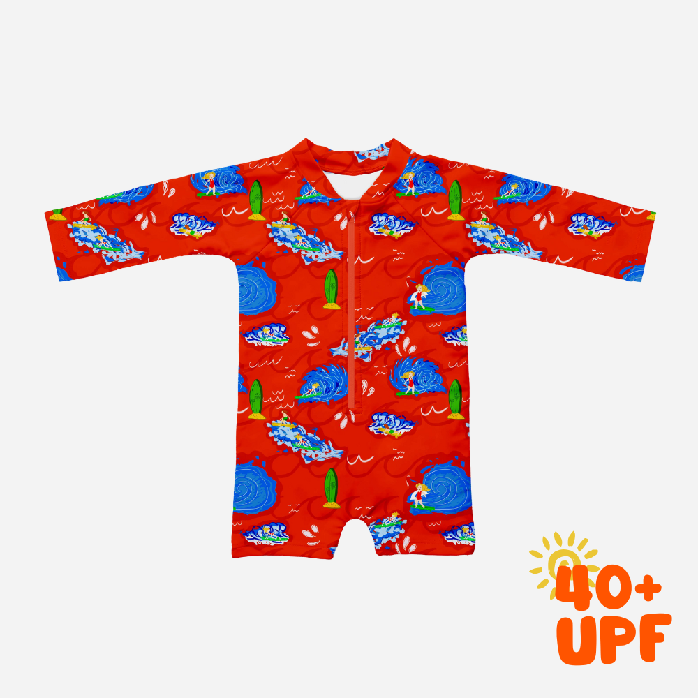 Surfers Romper Rashguard