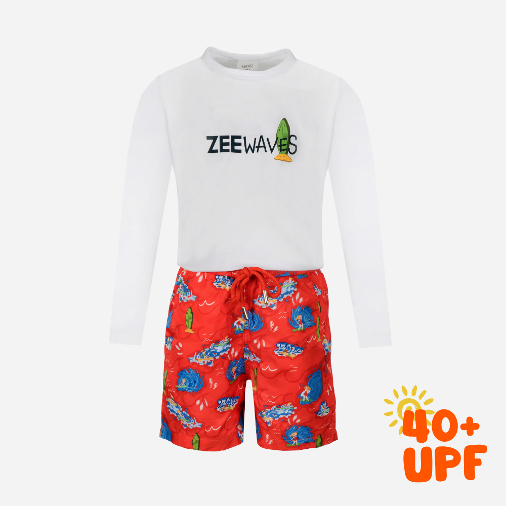 Sleeved UV Rashguard / Surfers Set