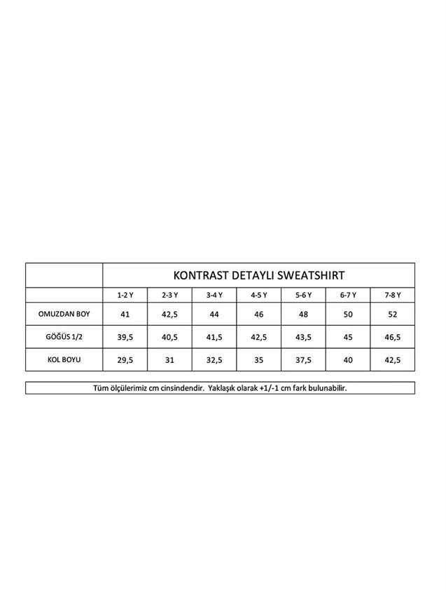 
                  
                    Kontrast Detaylı Sweatshirt
                  
                